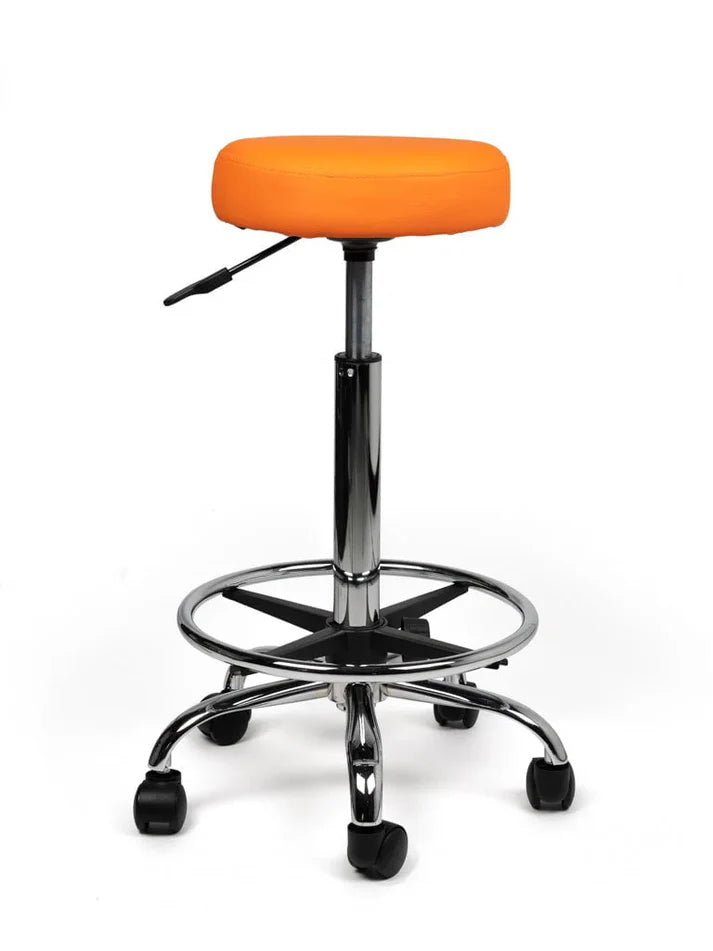 Ergonomisch Rollhocker Orange