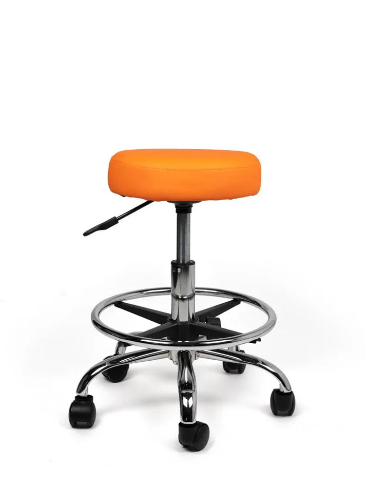 Ergonomisch Rollhocker Orange